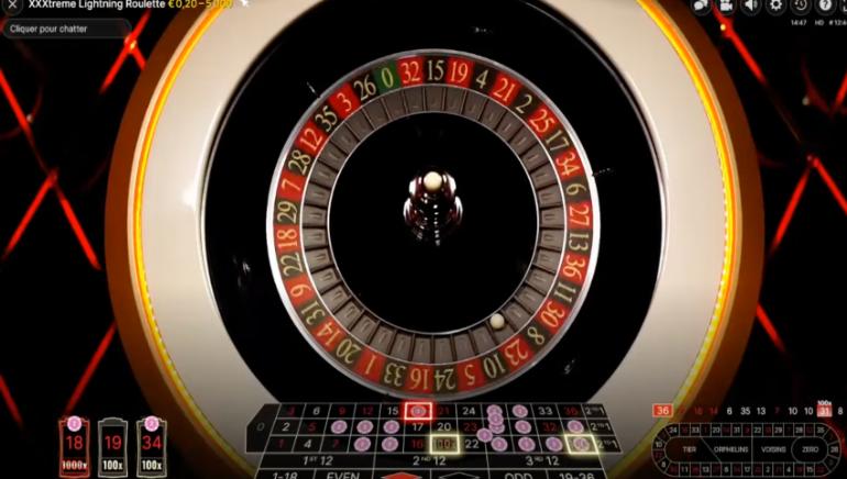 XXXTreme Lightning Roulette Table Wheel